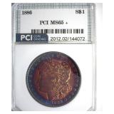 1886 Morgan PCI MS65+ Stunning Color