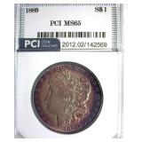 1889 Morgan PCI MS65 Incredible Color