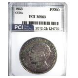 1953 Peso PCI MS63 Cuba