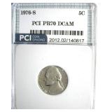 1976-S Nickel PR70 DCAM LISTS $425