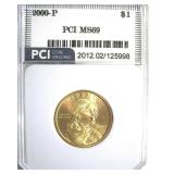 2000-P Sacagawea $ MS69 LISTS $5100