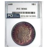 1889 Morgan PCI MS65 Beautiful Color