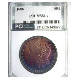 1886 Morgan PCI MS65+ Amazing Color