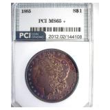 1885 Morgan PCI MS65+ Fabulous Color
