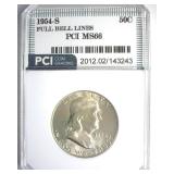 1954-S Franklin MS66 FBL LISTS $700