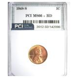 1948-S Cent PCI MS66+ RD