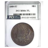 1889-CC Morgan MS64 PL LISTS $125000