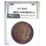 1886 Morgan PCI MS65 Incredible Color