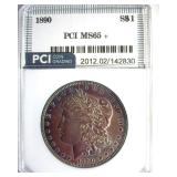 1890 Morgan MS65+ LISTS $2200