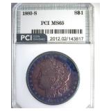 1882-S Morgan PCI MS65 Beautiful Color