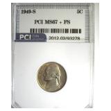1949-S Nickel MS67+ FS LISTS $10500