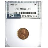 1926-D Cent MS66+ RB LISTS $2650 IN 66RB