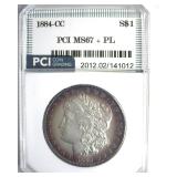 1884-CC Morgan MS67+ PL LISTS $24000