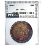 1880-O Morgan PCI MS64+ Colorful