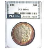 1896 Morgan PCI MS65 Excellent Color