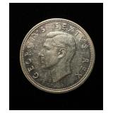 1948 Silver 5 Shillings UNC