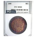 1886 Morgan PCI MS65 Excellent Color