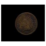 1873 Open 3 Cent Repunched Date