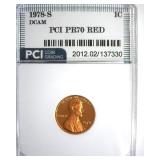 1978-S Cent PR70 DCAM RD LISTS $1600