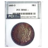 1883-O Morgan PCI MS65+ Outstanding Color