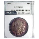 1900 Morgan MS66 LISTS $550