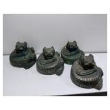 WARRING STATES PERIOD GOLD AND SILVER INLAID...