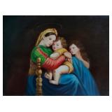 RAPHAEL SANCI (ATTRIBUTED) OIL PAINTINGS