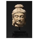 GANDHARA STONE BUDDHA HEAD