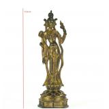 GILDED BODHISATTVA OF THE TANG DYNASTY