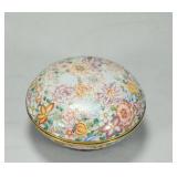 QING DYNASTY COPPER-BODIED PAINTED ENAMEL...
