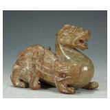 WARRING STATES JADE AUSPICIOUS BEAST
