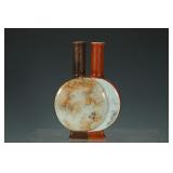 QING DYNASTY TANG YING DOUBLE-LINKED VASE