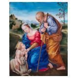 RAPHAEL SANCI (ATTRIBUTED) OIL PAINTINGS
