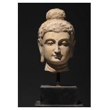 GANDHARA STONE BUDDHA HEAD