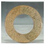 WARRING STATES JADE DISC