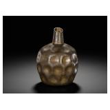 QING DYNASTY TIN HAMMER CONCAVE-CONVEX...