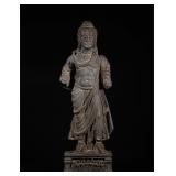A STANDING STATUE OF MAITREYA BODHISATTVA IN...