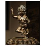 A LION-FACED BUDDHA MOTHER IN THE QING DYNASTY