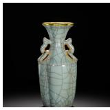 SONG DYNASTY OFFICIAL KILN POWDER BLUE GLAZED...