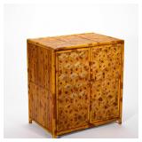 QING DYNASTY XIANGFEI BAMBOO GEOMETRIC PATTERN...