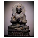 3RD CENTURY GANDHARAN STONE BUDDHA STATUE
