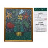 YAYOI KUSAMA (B. 1929), ATTRIBUTED TO, FLOWER