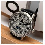 JAEGER-LECOULTRE 18K WHITE GOLD CASE...