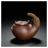 HU RENJIE PURPLE CLAY TEAPOT