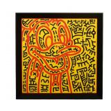 KEITH HARING (AMERICA, 1958-1990), ATTRIBUTED...