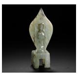 WEI AND JIN HETIAN JADE BUDDHA