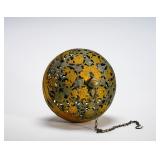 BRONZE GILDED HOLLOWED-OUT SACHETS OF THE HAN...