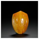 HAN DYNASTY HETIAN JADE TORTOISE SHELL