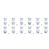 QING KANGXI FIVE-COLOR TWELVE MONTHS FLOWER...