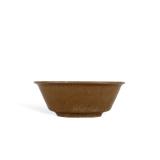 SONG DYNASTY SAUCE-YELLOW GLAZED SHALLOW BOWL...